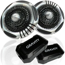 Gravity 250TW 1-INCH 350w MAX POWER SILK DOME NEODYMIUM TWEETERS - PAIR