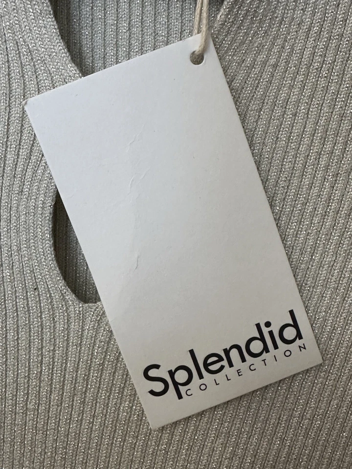 Espléndido Suéter Peyton Lurex Llave Agujero Brillante Talla Pequeña Foto 4 de 4