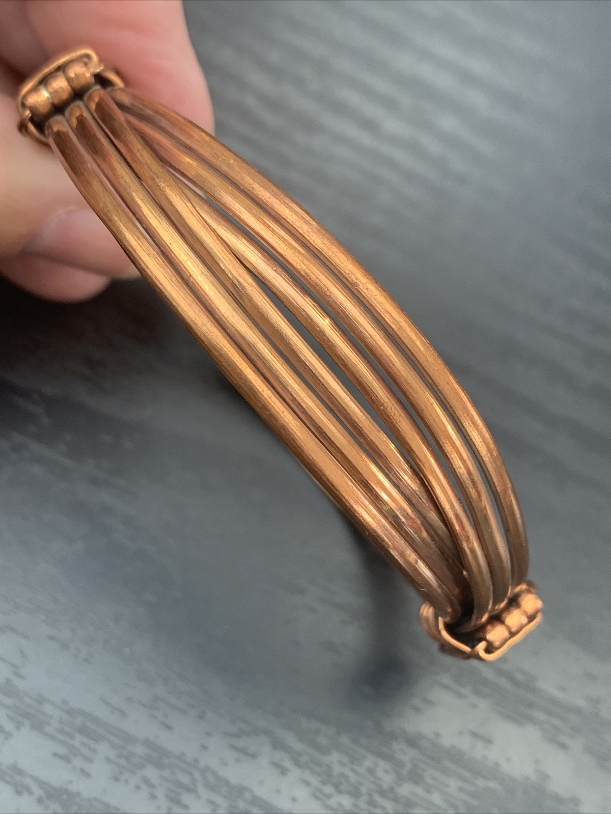 Vintage quality solid copper open back hand made … - image 4