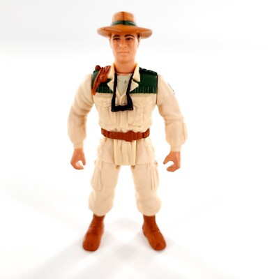 Vtg Jurassic Park Lost World Eddie Carr w/ Capture Claw Launcher
