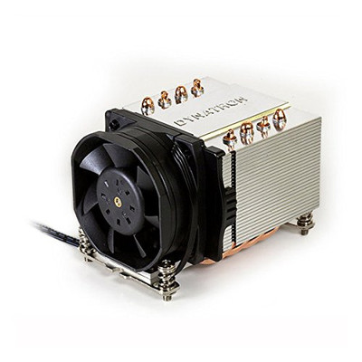 A24 Aluminum Stacked Fin with Heat Pipes CPU Cooler Socket AM4 for 2U