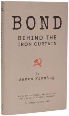 James FLEMING / Bond Hinter dem Eisernen Vorhang signiert 1. Auflage