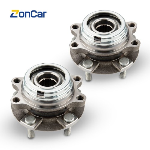 Pair Front Wheel Bearing & Hubs For 2011 2012 2013 2014 Nissan Murano Quest 3.5L - Picture 2 of 11