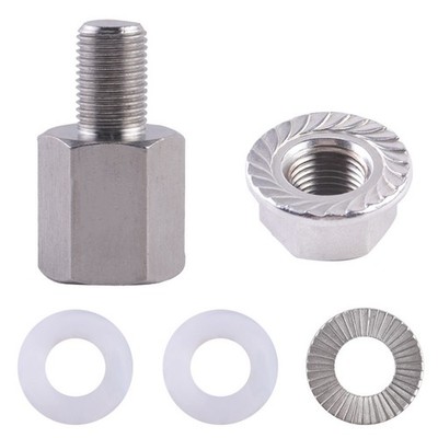 Brand New Connection Adapter Thread Diameter 10mm 10.5mm Diameter Silver