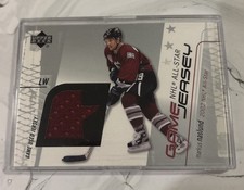2002-03 Upper Deck Markus Naslund NHL All-Star Game-Worn Jersey Card #AS-MN