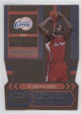 2010-11 Playoff Contenders Patches Gold Die-Cut 17/99 Al-Farouq Aminu #15 2u3