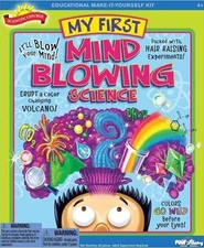 Scientific Explorer My First Mind Blowing Science Experiment Kit,11 Mind Ages 6+