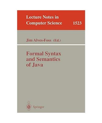 Formal Syntax and Semantics of Java