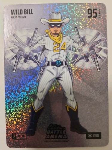 Bo Jackson Battle Arena Wild Bill William Contreras Steel Battlefoil #IBF-311 SP