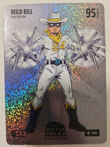 Bo Jackson Battle Arena Wild Bill William Contreras Steel Battlefoil #IBF-311 SP