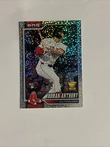 2026 Topps Roman Anthony Rookie Card Red Sox Confetti Parallel SP