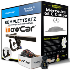 Anhängerkupplung abnehmbar für MERCEDES GLC Coupe +E-Satz AHK NEU ABE
