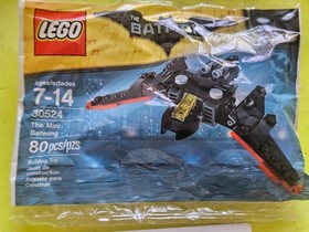 Retired LEGO Batman Movie: Mini DC Batmobile (30521) and Batwing (30524) NEW