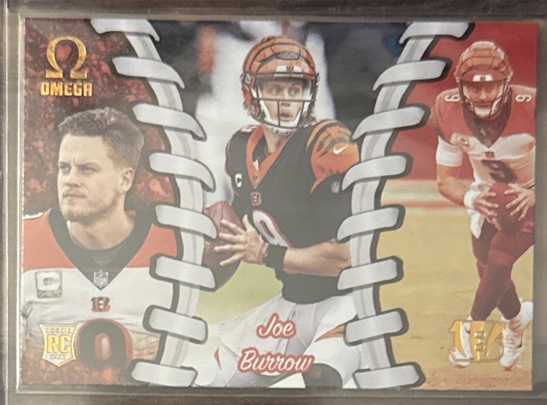 2020 Panini Chronicles Omega #O-1 Joe Burrow RC Rookie Card Cincinnati Bengals