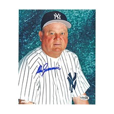 Don Zimmer New York Yankees Autographed 8x10 Photo JSA COA