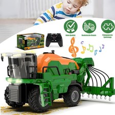 RC Ferngesteuerter Traktor mit Fernbedienung Sprinkler Trecker Spielzeug Kinder