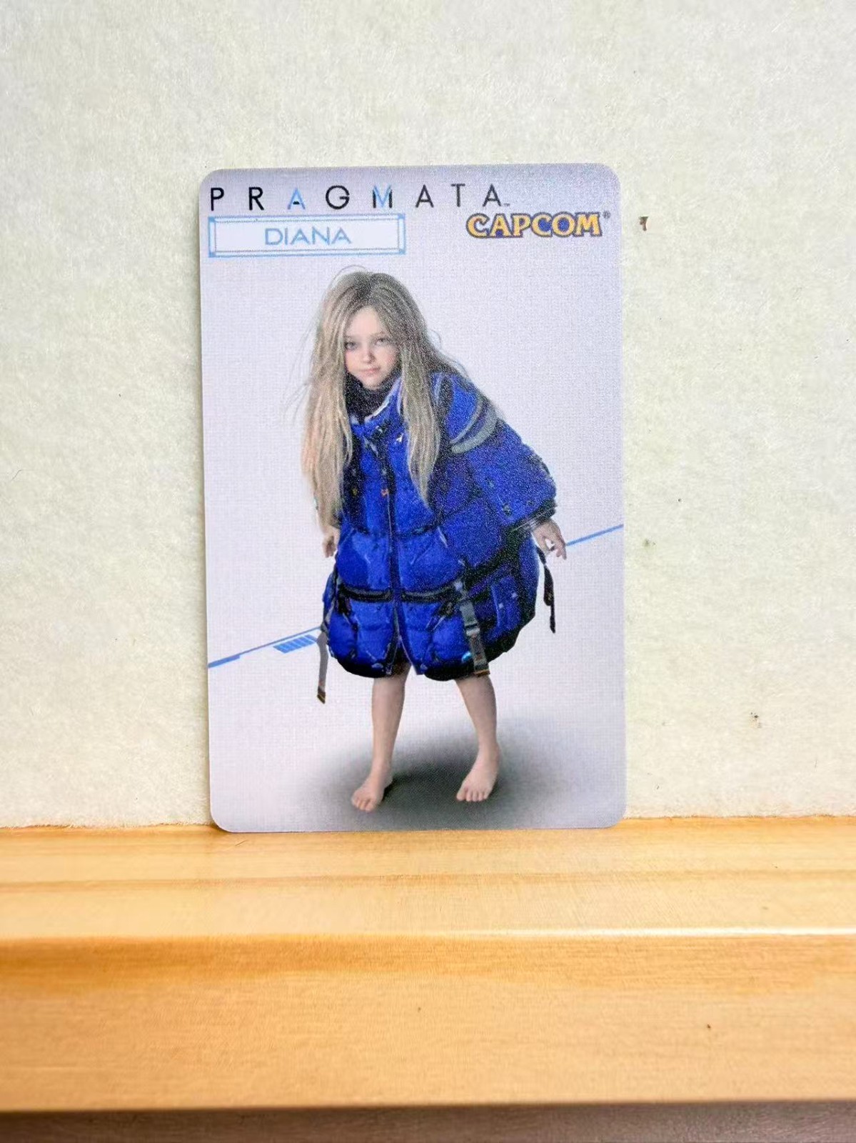 New Amiibo PRAGMATA DIANA Large/Mini size Card CAPCOM for Switch/2