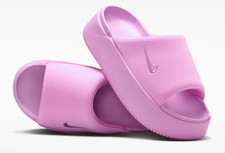 NIB Nike Calm Elevation Women's Slides, PINK