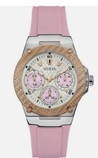 Guess  W1094L4 Pink Silicon Watch