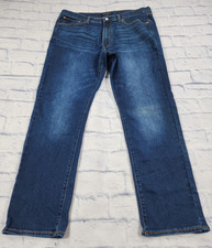 Lucky Brand MENS SIZE 36X30 Jeans Dark Blue 410 Athletic Slim Denim Stretch