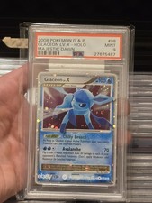 2008 POKEMON DIAMOND & PEARL MAJESTIC DAWN #98 GLACEON LV.X HOLO PSA 9 Swirl on eBay