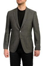 Hugo Boss Men's "Janson7" Regular Fit Two Button 100 Wool Blazer US 38R IT 48R