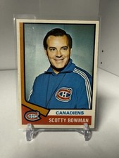 1974-75 O-Pee-Chee #261 Scotty Bowman CO RC - NHL Hockey Card