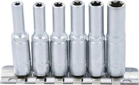 BGS 6403 SteckschlüSsel-Einsatz-Satz E-Profil, Tief | Antrieb Innenvierkant 6,3