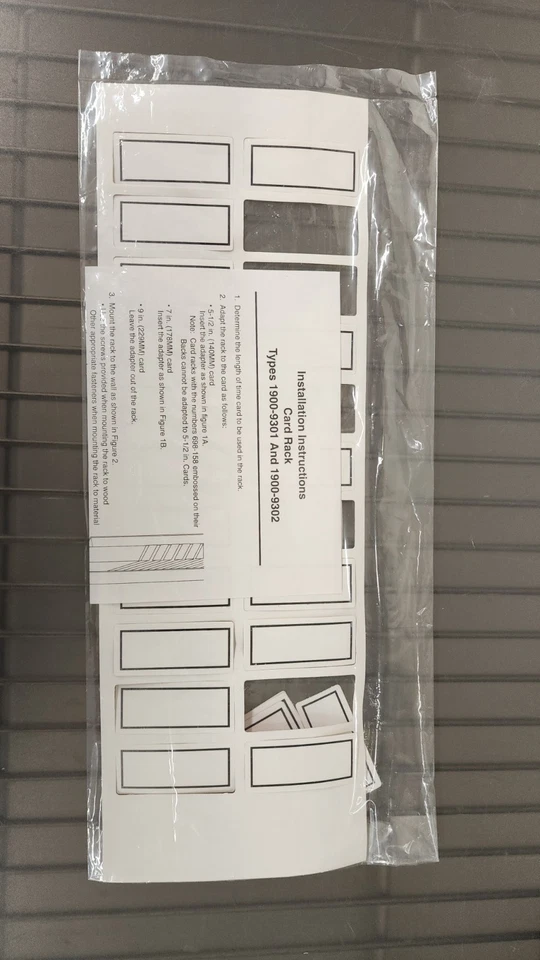 Simplex Time Card Rack 1900-9301 / 1900-9302 – New in Box - Image 4 of 4