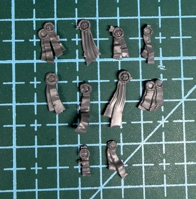 10 Reinheitssiegel Konvolut Imperium Diorama Militarum Space Marine 40k Bits Häresie 