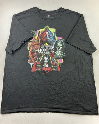 Halloween Horror Nights Men s 4XL Universal Studios 2024 Shirt XXXXL