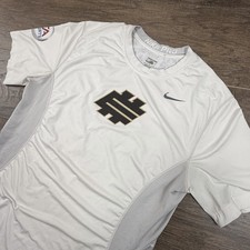 Camisa de fútbol Nike Pro Elite 11 para hombre grande blanca camuflada EA Sports