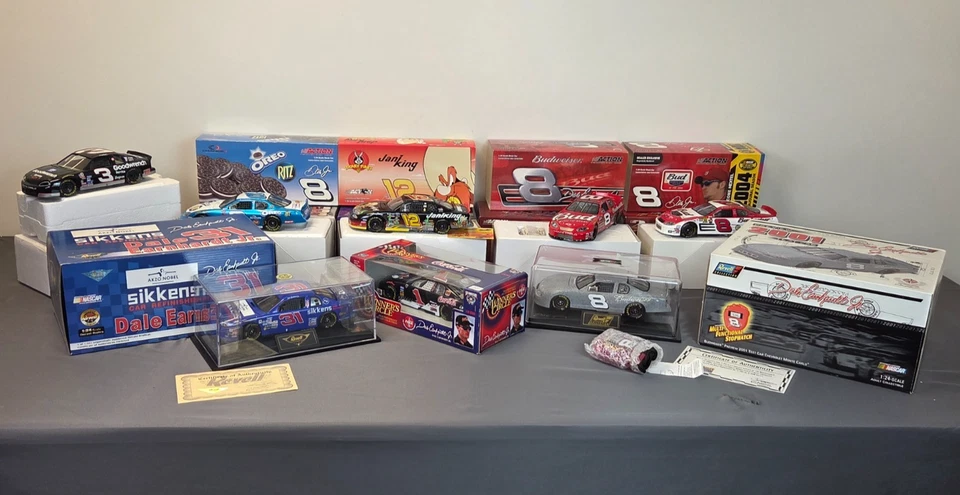 Lote de 8 coches diecast Monte Carlo de acción/revell KERRY DALE WONHARDT SR/JR 1:24 Foto 2 de 4