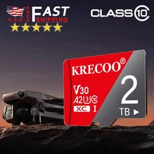 2TB 1TB Ultra Micro SD/TF Flash Memory Card Micro SD Card High Speed Free
