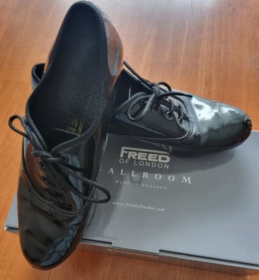 FREED MPB Lackledertanzschuhe Standard Ballroom Danceshoes Jungen Gr.37/38 UK4,5