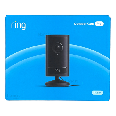 #ad Ring Outdoor Cam Pro Plug In Retinal 4K Security Camera Black B0DDR3N96D $139.99