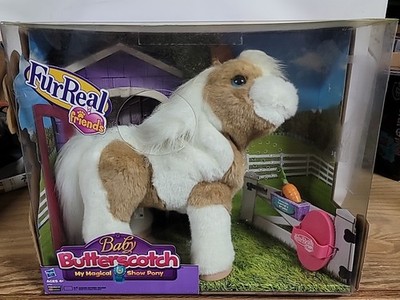 2011 FurReal Friends Horse Baby Butterscotch My Magical Show Pony Interactive