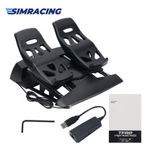 Original TFRP Flight Rudder Pedals Flight Video Game Accessory for Thrustmaster