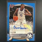 Bowman 2025-26 Brandon Garrison Kentucky Wildcats Autograph /150 Basketball Card