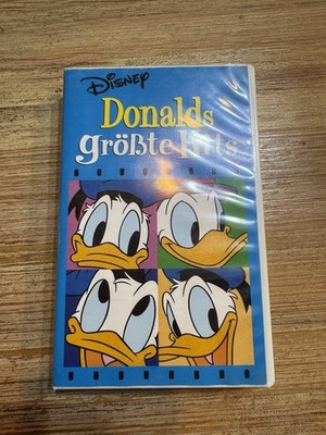 Donalds größte Hits VHS Videokassette - Disney - Vintage sehr  guter Zustand