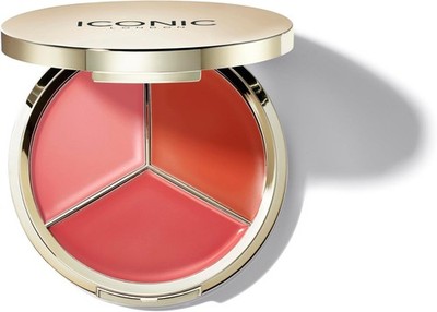 ICONIC London Lip & Cheek Trio Creme Palette versiegelt