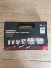 Set de scie cloche en métal dur. Parkside. Neuf