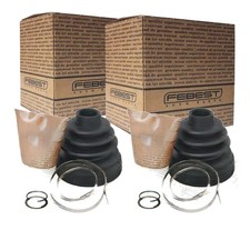 2X FEBEST Soufflet D'Essieu Lot Transmission Convient pour Kia Opirus Nissan