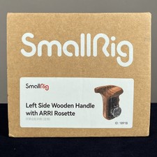 SmallRig 1891B Left-Side Wooden Grip with ARRI Rosette Camera Rig Left Handgrip