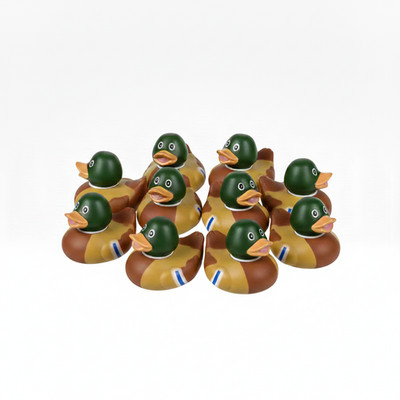 12 Mini Mallard Rubber Duckies   2 Inch Duck Bath Toys, Party Favors, Classroom