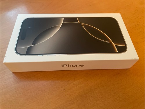 Apple iPhone 16 Pro Max 256 Go Noir Titane - Boîte vide UNIQUEMENT - Photo 7 sur 7
