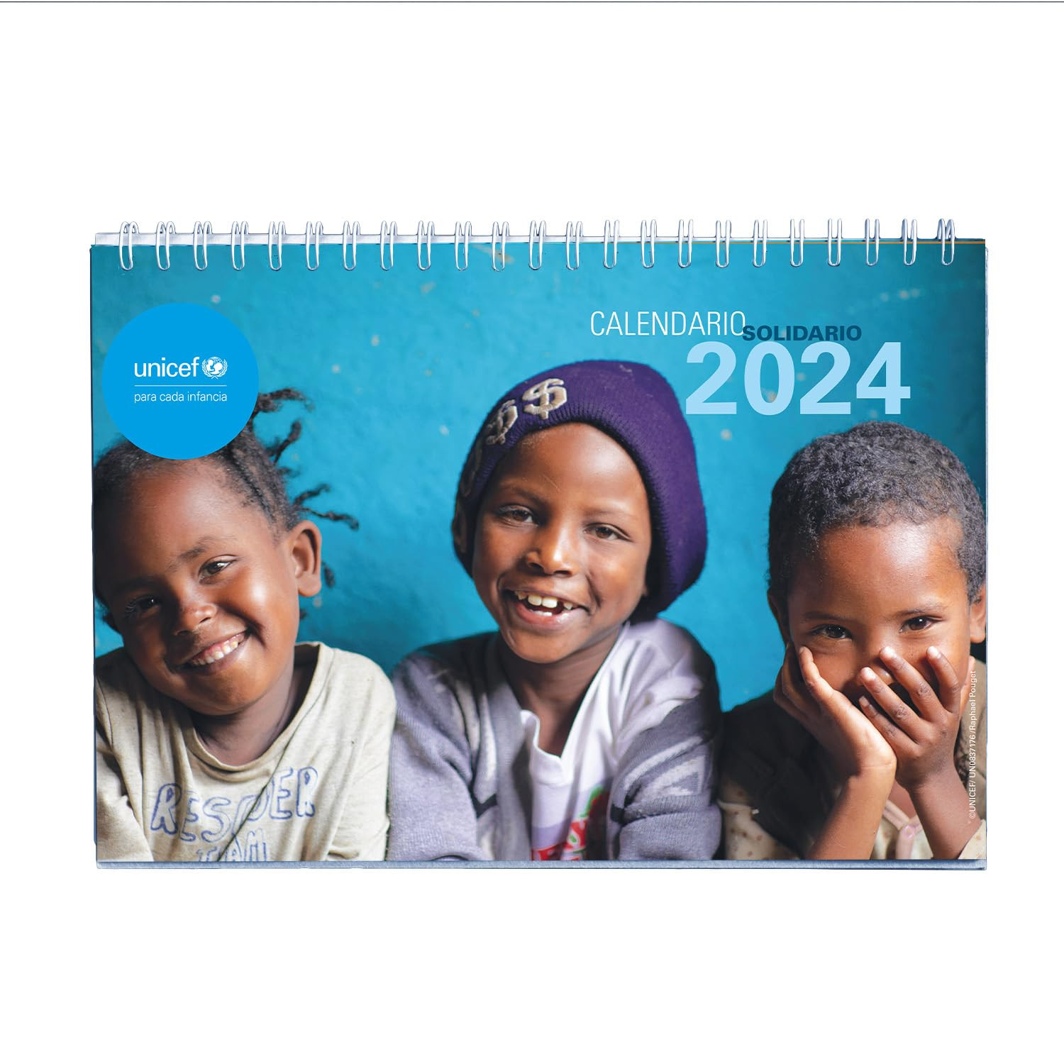 UNICEF - Calendario 2024, Calendario da Parete, Sorrisi (o7M)