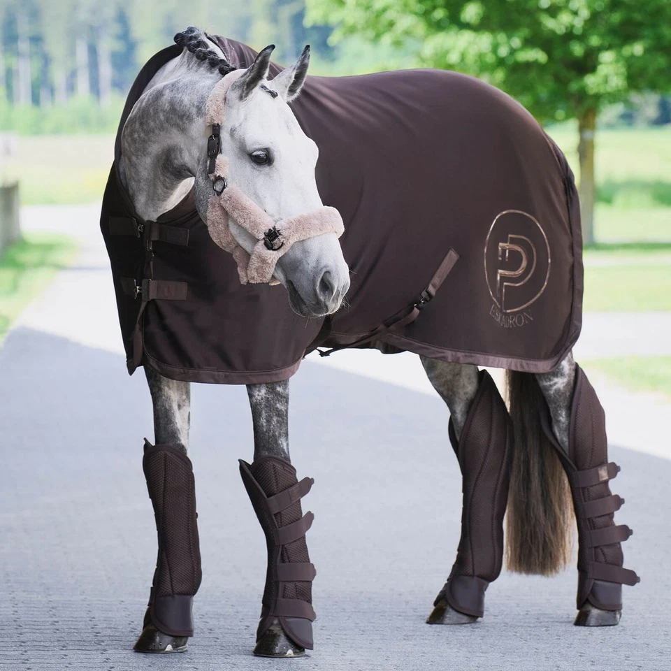 Eskadron Teak Brown S/ 125 cm Abschwitzdecke Dura Crystal Platinum 2024 - Bild 2 von 4