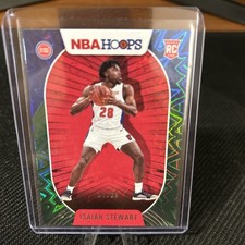 2020-21 Panini NBA Hoops Green Explosion /89 Isaiah Stewart #233  