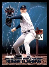 2000 Pacific Vanguard High Voltage #25 Roger Clemens New York Yankees